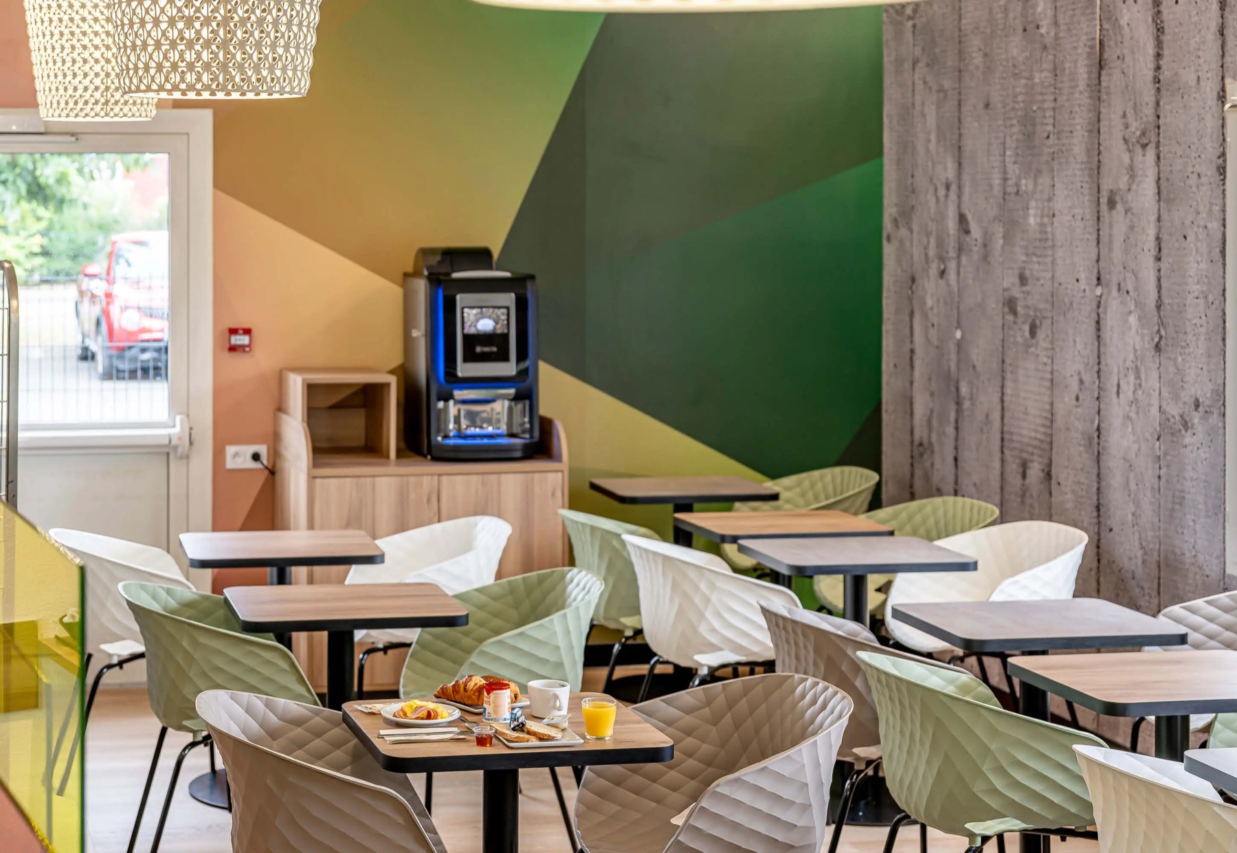 Espace petit-déjeuner d’un hôtel du groupe